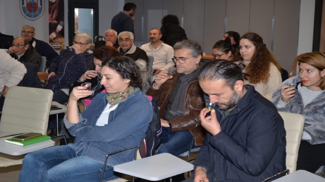 Selçuk'ta zeytinyağı tadım atölyesine büyük ilgi