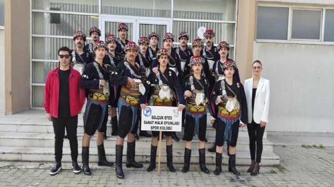 Selçuk'tan halk oyunlarında önemli derece