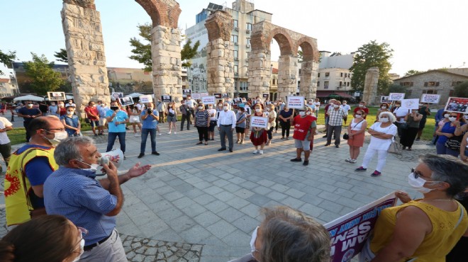 Efes Selçuk ta ‘İstanbul sözleşmesi’ mesajı