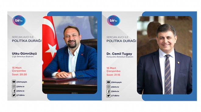 Sercan Avcı yla Politika Durağı CHP li 2 belediye başkanını ağırlıyor!