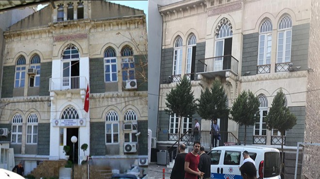Sertel Meclis e taşıdı: Basmane Polis Merkezi önünde bayrak yok!