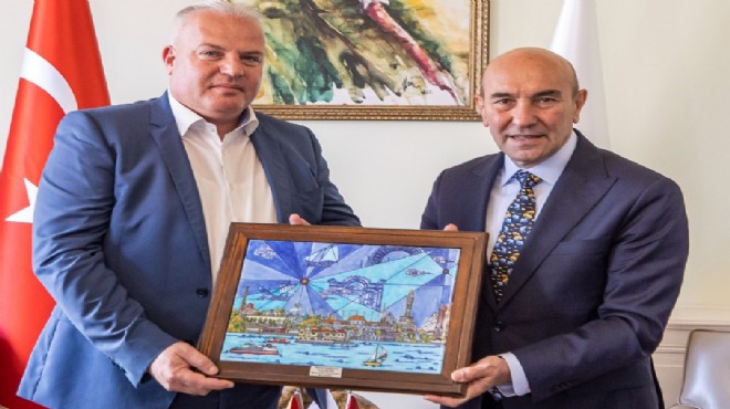 Soyer Delçevo Belediye Başkanı’nı ağırladı