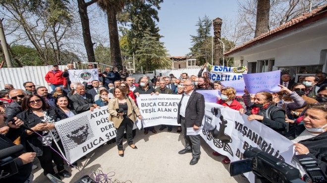 Soyer in Buca Cezaevi çağrısına destek: Ranta teslim edilemez