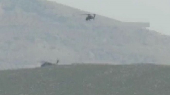 Sınırda helikopterimiz düşürüldü: 2 şehit