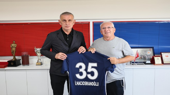 TFF Başkanı Hacıosmanoğlu'ndan Altınordu'ya ziyaret