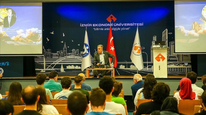 TUA Başkanı İzmir de Milli Uzay Programı nı anlattı