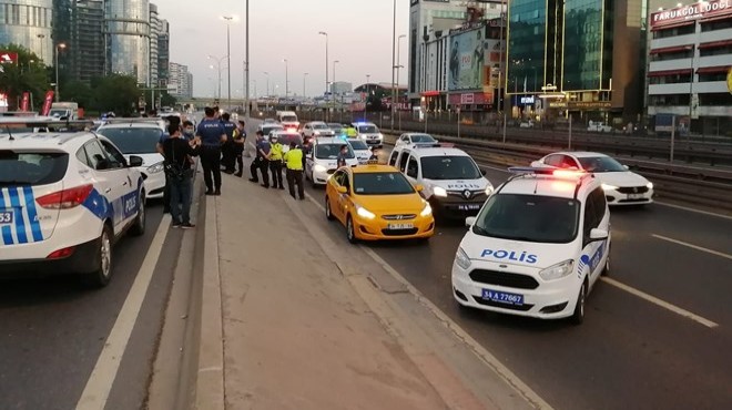 Taksiciyi kaçırmaya çalışan 5 kişi gözaltına alındı