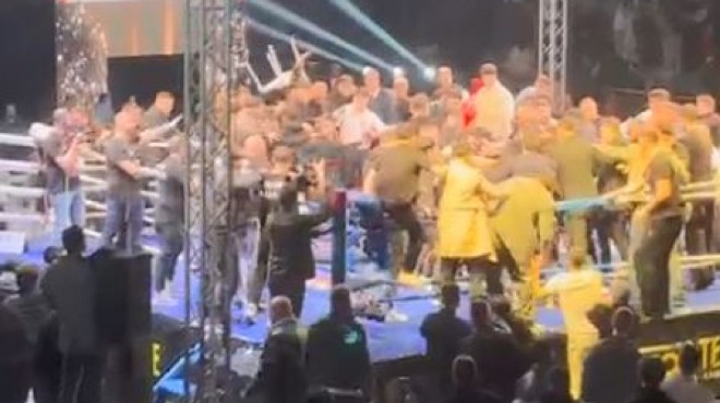 Trabzon'da ring savaş alanına döndü!