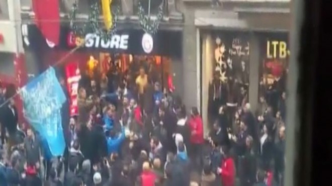 Trabzonspor taraftarı GS Store a saldırdı