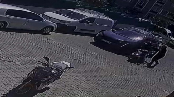 Trafikte motosikletli kuryeyi darbetti: 180 bin lira ceza!