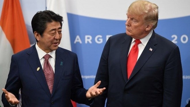 Trump ve Abe den  Kuzey Kore ve İran  zirvesi!