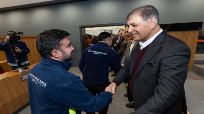 Tugay, personelin yeni yılını kutladı