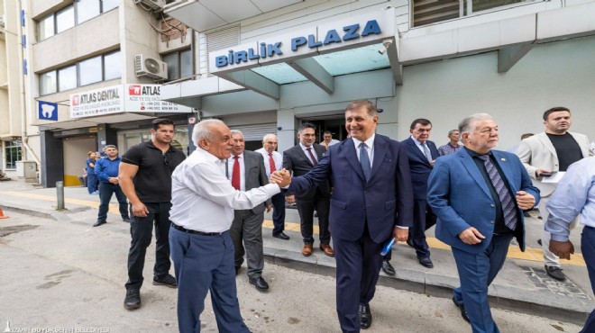Tugay'dan esnafa iş birliği ve destek mesajı