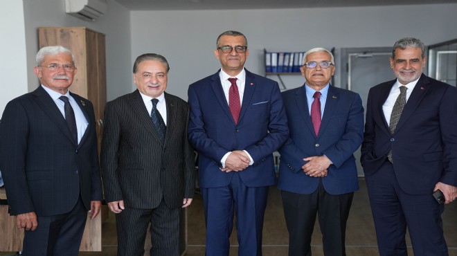 Tunus un Ankara Büyükelçisi Bin Sağir, İzmir e ziyareti