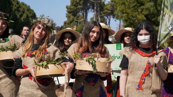 Türkiye, Alaçatı Ot Festivali’nde buluştu: Oran dan  zeytin  mesajı