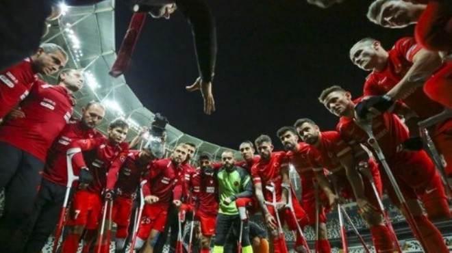 Türkiye Ampute Futbol Takımı finalde!