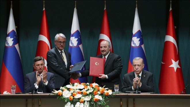 Türkiye ile Slovenya arasında 2 alanda iş birliği imzaları!