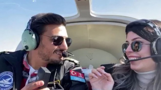 Uçak kazasında ölen pilot Furkan Otkum, kız arkadaşına uçakta evlenme teklif etmiş