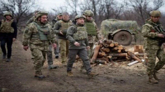 Ukrayna Devlet Başkanı Zelenski den müzakere resti