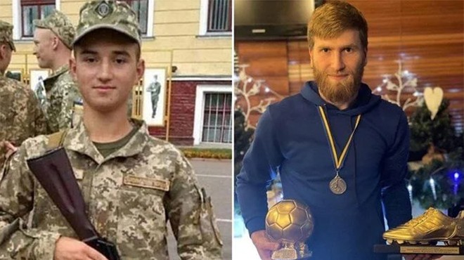 Ukraynalı iki futbolcu Rus saldırısında öldü