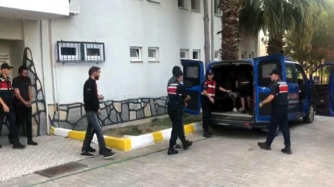 Umuda yolculuk İzmir de son buldu: 6 kaçakçıya tutuklama
