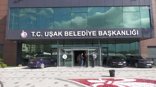 Uşak Belediyesi'ne 'rüşvet' soruşturması: 4 yeni gözaltı!