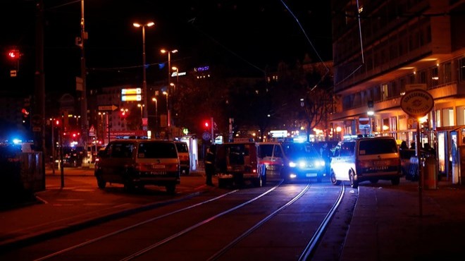 Viyana da 6 ayrı noktada terör saldırısı