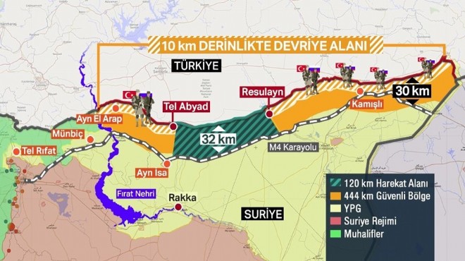 YPG ye verilen 150 saatlik süre doldu
