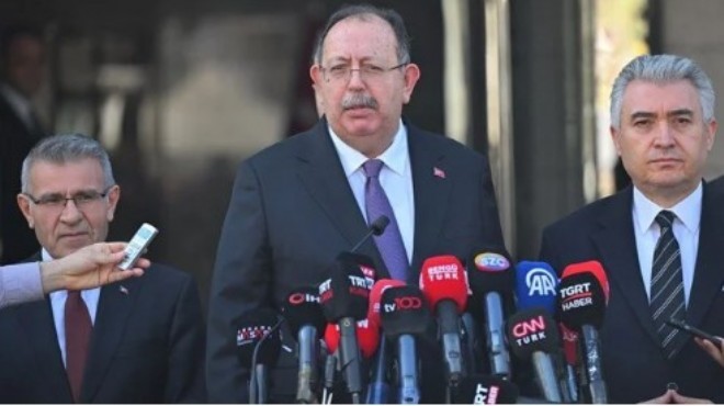 YSK Başkanı Yener den yayın yasağı açıklaması