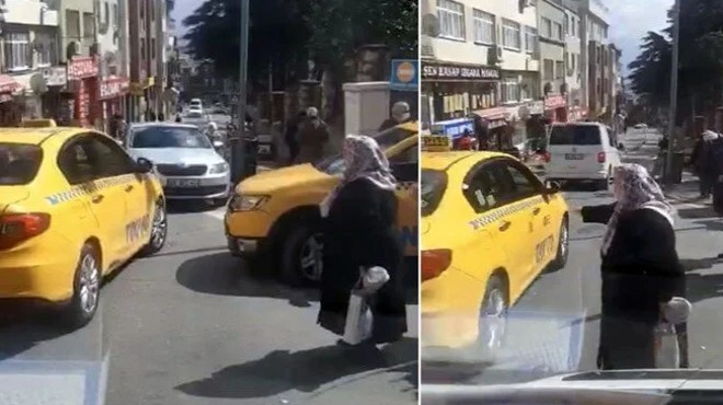 Yaşlı kadını araca almayan taksiciler için karar