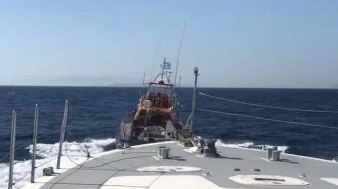 Yat yarışında Yunan botu tacizi