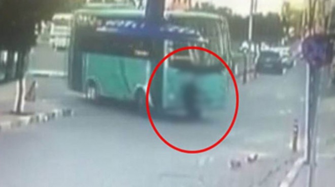 Otobüsün altında kalan kadın kurtarılamadı!