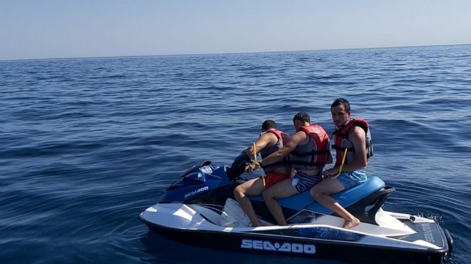 Yunanistan a kaçarken yakalanan 3 eski asker: Jet ski ile gezmeyi çok seviyoruz