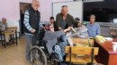 94 yaşında tekerlekli sandalye ile oyunu kullandı!