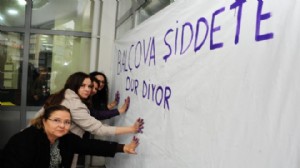 Balçovalı kadınlar şiddete dur dedi