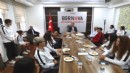 Başkan İduğ şampiyonları ağırladı