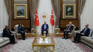 Cumhurbaşkanı Erdoğan, DEM Parti heyetini kabul etti