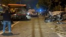 İzmir'de belediye otobüsü ile otomobil kafa kafaya çarpıştı: 1 ölü, 2 yaralı