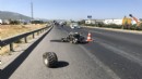 İzmir'de otomobilin çarptığı ATV'nin sürücüsü öldü
