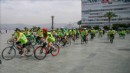 İzmir'de pedallar bağımlılıkla mücadelede farkındalık için çevrildi