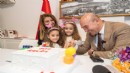 Soyer 'süt kuzuları'nı ağırladı