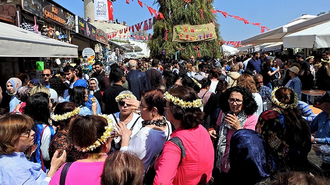 'Alaçatı Ot Festivali'ne 1 milyonu aşkın ziyaretçi