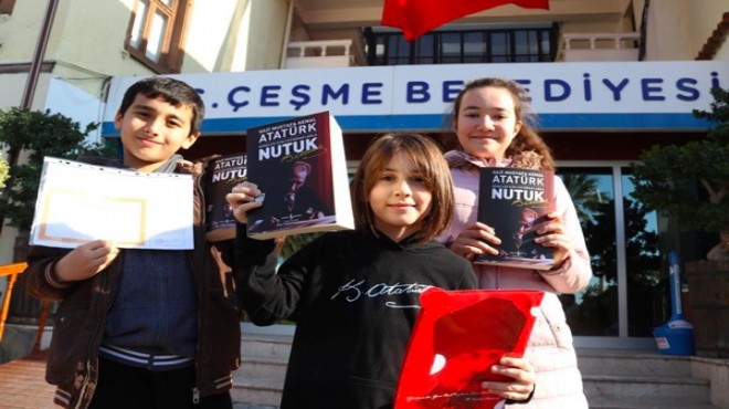 Başkan Oran'dan anlamlı karne hediyesi