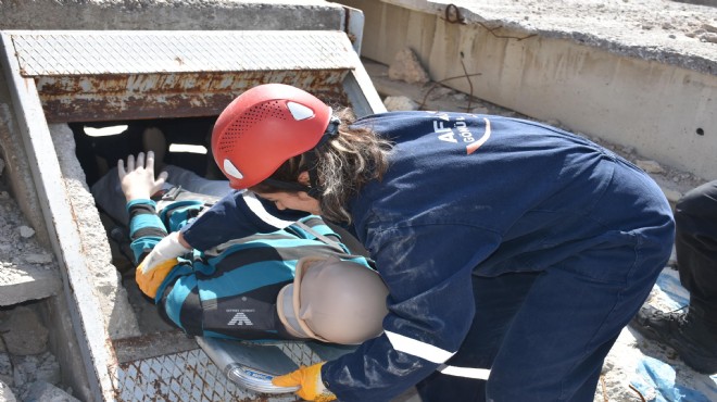  Gönüllü kahramanlar  olası afetlere karşı hazır