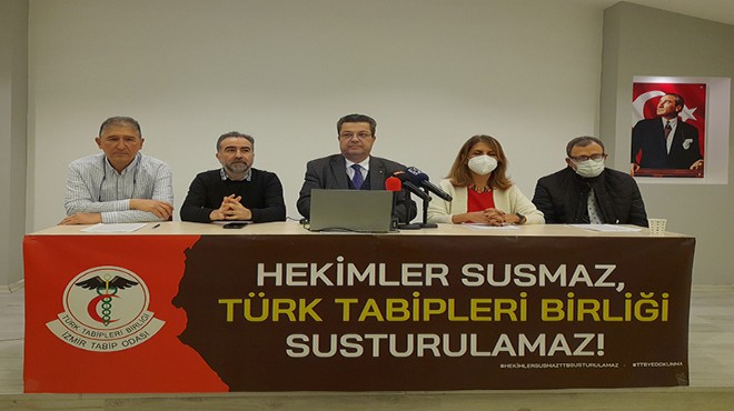 ''Hekimler susmaz, TTB susturulamaz!''