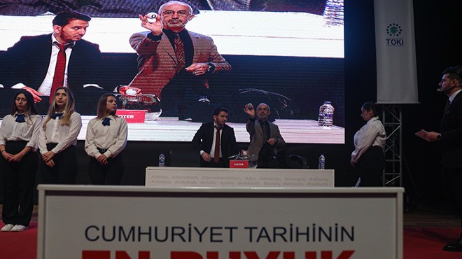 'İlk Evim' projesinde İzmir kuraları yola çıktı