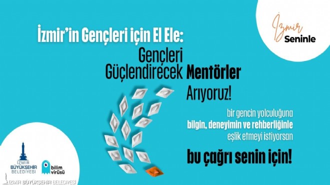  İzmir Seninle  gönüllü mentörlerini arıyor