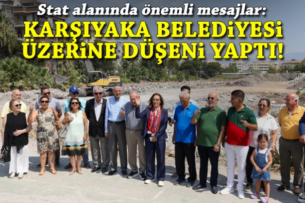 ''Karşıyaka Belediyesi stat konusunda üzerine düşeni yapmıştır''