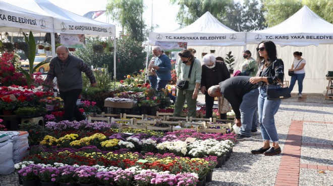  Mis gibi  festival: Karşıyaka çiçek açtı