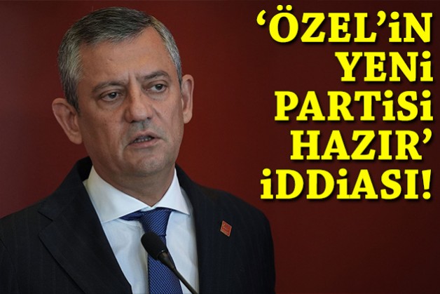 'Özgür Özel'in yeni partisi hazır' iddiası!